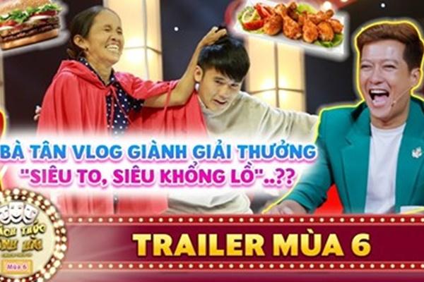 Hết Trấn Thành hứng liên hoàn tát, giờ Trường Giang lại bị thí sinh lớn tuổi vỗ mặt tại Thách Thức Danh Hài-5