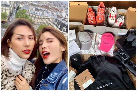 Bóc giá loạt đồ hiệu Kỳ Duyên và Minh Triệu vừa mua sắm ở châu Âu
