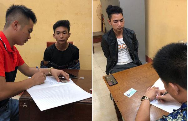 Hai nghi phạm giết tài xế Grabbike ung dung ngồi uống rượu khi bị bắt-4