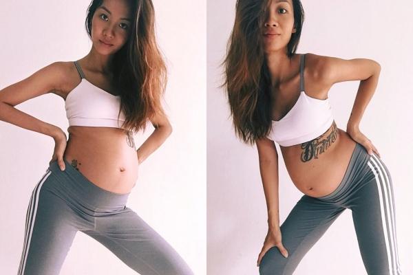 Suboi khoe ảnh bán nude thời kỳ mang bầu-3