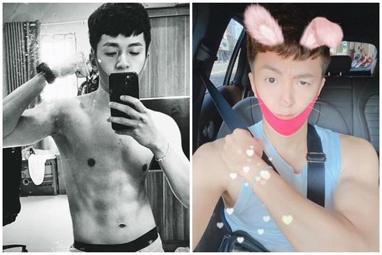 Giảm 8kg, Ngô Kiến Huy khoe body 6 múi khiến bao người ngưỡng mộ