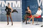 Mâu Thủy lại 'mém' lộ hàng vì váy áo quá ngắn khi làm giám khảo Vietnam's Next Top Model
