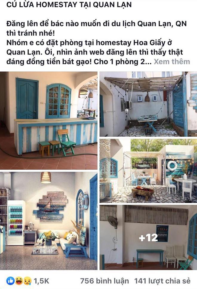 Homestay Quan Lạn bị tố đăng ảnh ảo, bán phòng xập xệ, hỏng hóc-1