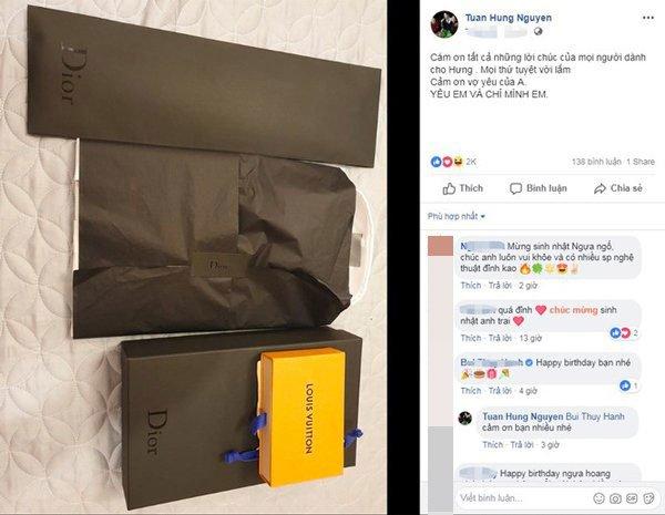 Sướng như Tuấn Hưng: được bà xã đại gia tặng hẳn giày hiệu-5