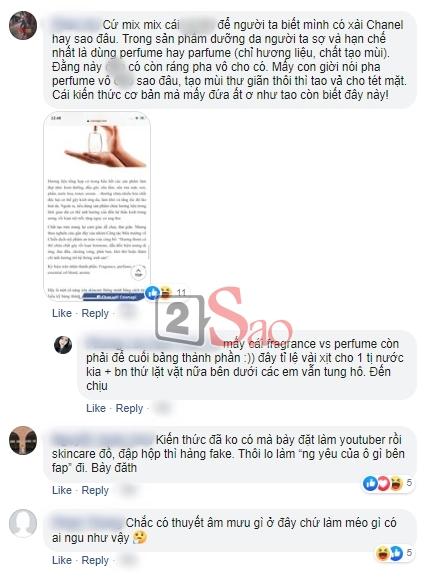 Sĩ Thanh lại bị ném đá vì cho nước hoa vào dưỡng chất để xông mặt-5