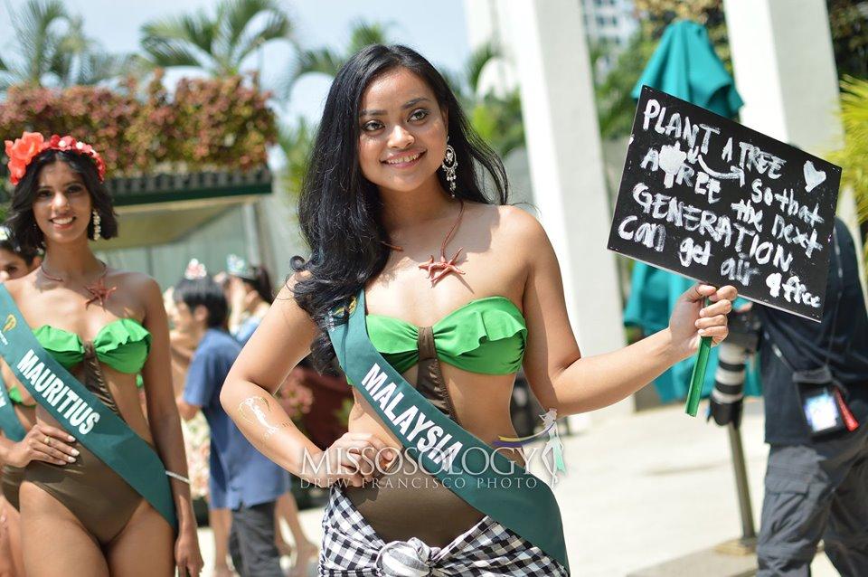 Dàn thí sinh Hoa hậu Trái đất 2019 lộ mặt xấu, ngực lép, eo bánh mì-3