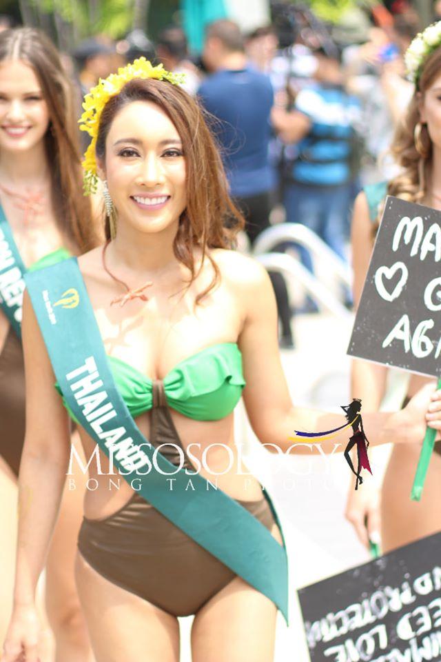 Dàn thí sinh Hoa hậu Trái đất 2019 lộ mặt xấu, ngực lép, eo bánh mì-8