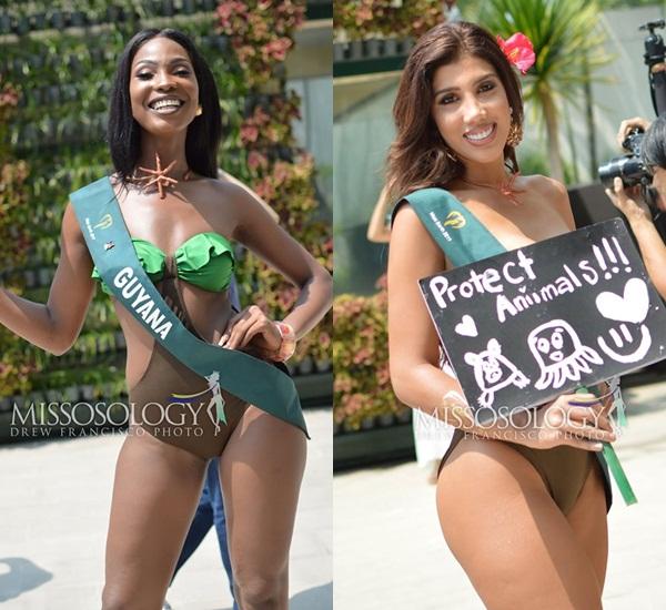 Dàn thí sinh Hoa hậu Trái đất 2019 lộ mặt xấu, ngực lép, eo bánh mì-12