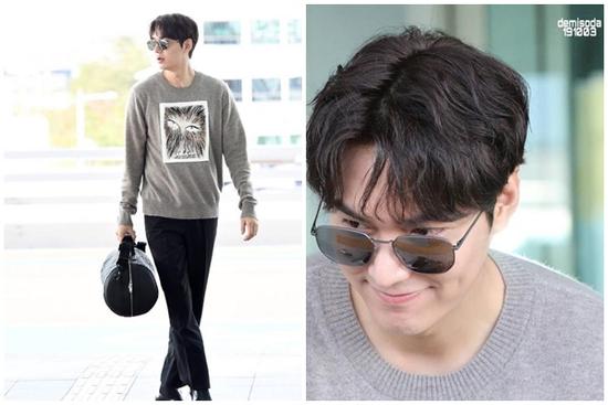 Lee Min Ho khiến fan mê mẩn khi sải bước ở sân bay với set đồ hàng trăm triệu đồng