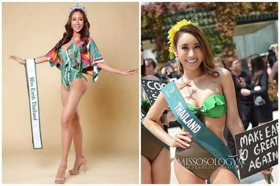 Hoa hậu Trái Đất Thái Lan rách vòng 3 vì bơm quá đà