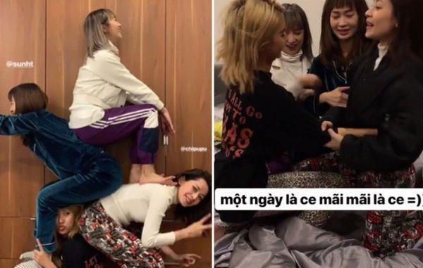 Bị SunHT dọa ma, Chi Pu đạp thẳng vào ngực bạn nhưng không ngờ chính mình bị lộ hàng-8