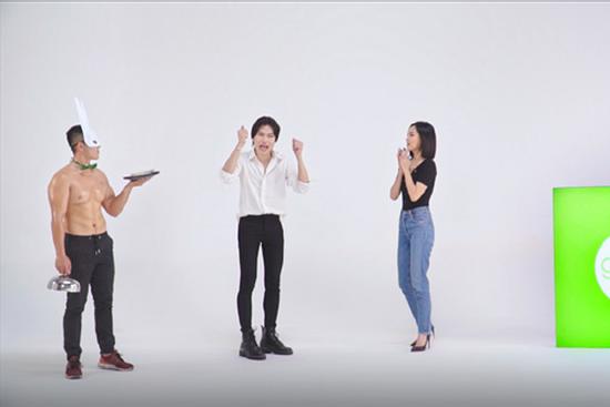 Bích Phương - Quang Trung cùng ‘đi đu đưa’ trong talkshow Gặp không