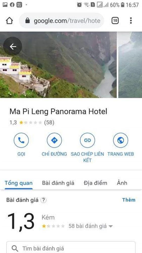 Dân mạng tẩy chay, điểm đánh giá của khách sạn Panorama Mã Pì Lèng thê thảm-3