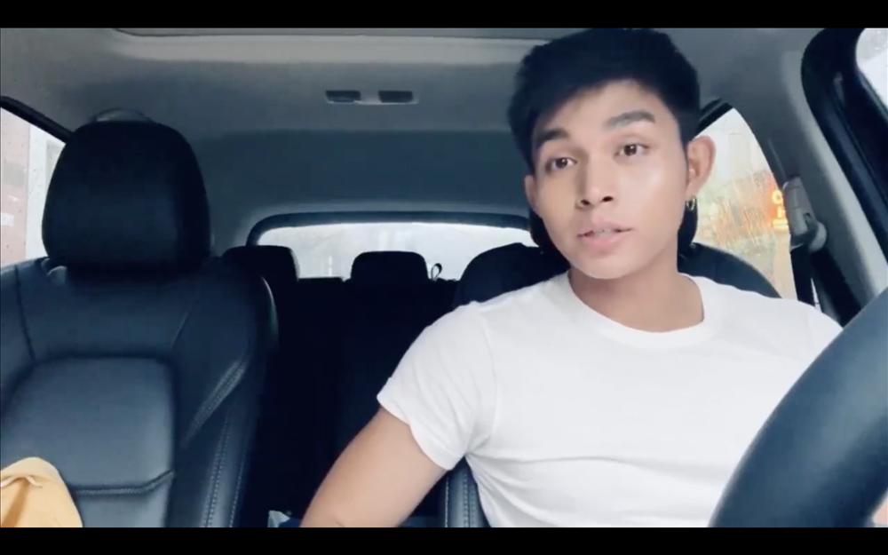 Ngẫu hứng ngồi hát giữa trời mưa, Jun Phạm nhá hàng ca khúc mới buồn lụi tim-1