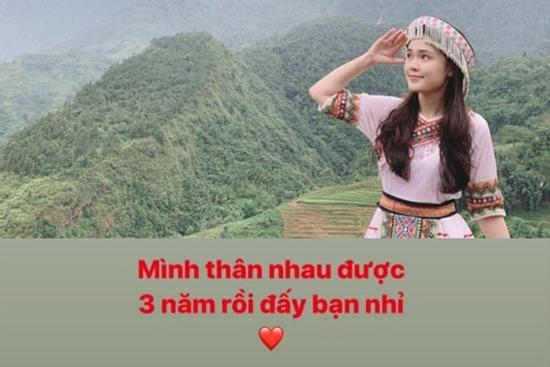 Duy Mạnh nhắn nhủ bạn gái: 'Mình thân nhau được 3 năm rồi đấy'