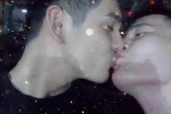 Sơn Ngọc Minh đăng video hôn bạn trai đồng giới