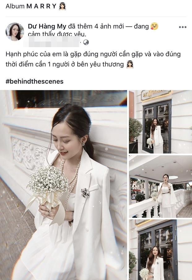 Đăng ảnh cưới xinh đẹp một mình, em họ Hương Tràm hé lộ sắp theo chồng bỏ cuộc chơi-1