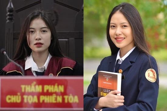 Nữ sinh ngành Luật bất ngờ nổi trên mạng khi vào vai chủ tọa