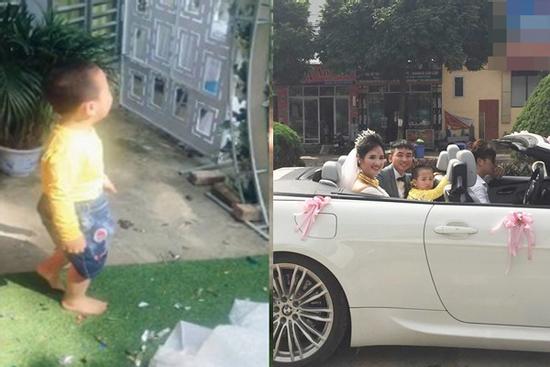 Chạy quên cả mang dép đòi theo chị gái về nhà chồng, cậu bé làm bao người thương cảm