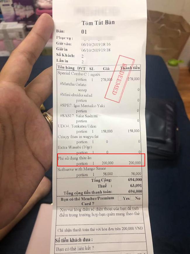 Mang theo đồ ăn cho con nhỏ vào nhà hàng sang trọng, mẹ trẻ bị phụ thu 200k liền tức tốc lên mạng tố vì quá bức xúc-2