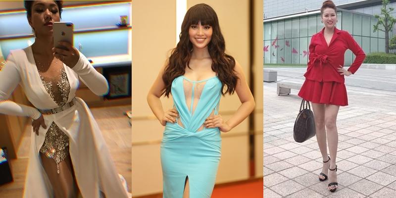 Mặc sai quá sai, hoa hậu Trần Tiểu Vy bị nhận xét giống hệt Phi Thanh Vân - Phương Vy Idol-4