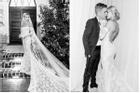 Một tuần sau đám cưới thế kỷ, dân tình mới được ngắm chiếc váy cưới siêu lộng lẫy của bà xã Justin Bieber