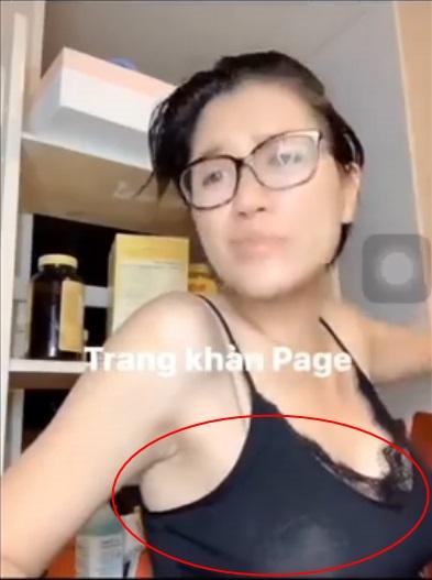 Muôn kiểu thời trang lộ nội y khi livestream của thánh chửi Trang Trần-3