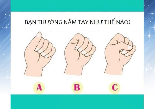 Cách nắm tay tiết lộ điều gì về tính cách, tương lai của bạn, cùng trắc nghiệm nhé!-1