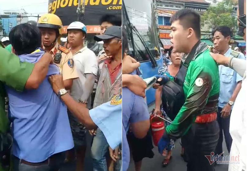 Tài xế xe buýt khai nguyên nhân đâm GrabBike trên phố Sài Gòn-1