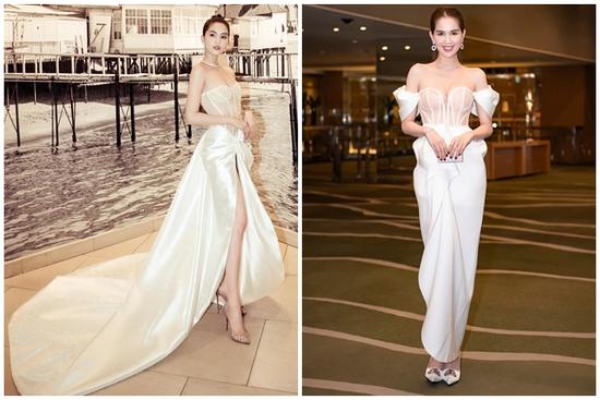 Ngọc Trinh 'nửa kín nửa hở' với corset xuyên thấu quấn khăn, gợi nhớ bộ đồ thị phi từng mặc ở Cannes