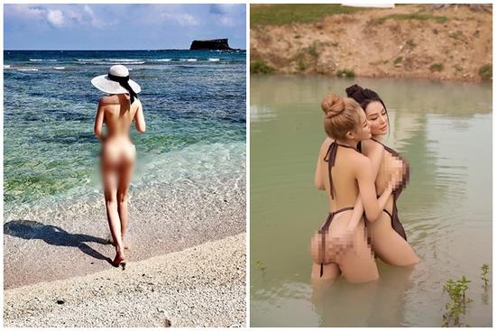 Khoe thân 'sương sương' chưa đã, Ngân 98 cởi luôn 100% ai dè để lộ vòng 3 xập xệ