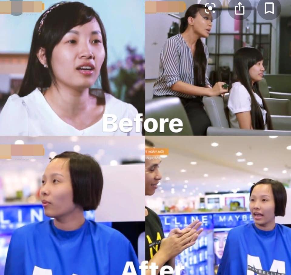 Mong muốn lột xác qua chương trình làm đẹp, cô gái nhận giao diện mới hú hồn-1