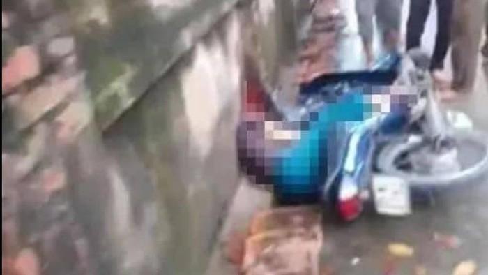 Hà Nội: Người đàn ông cầm gậy sắt vụt người đi xe máy tử vong tại chỗ-1