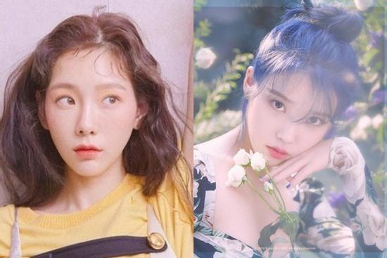 Không hẹn mà gặp, IU và Taeyeon cùng tung teaser cho album sắp ra mắt