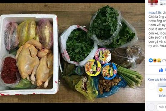 Mang gà, rau mẹ gửi ở quê lên làm sinh nhật cho người yêu nhưng bị coi thường, thanh niên đáp trả nhận được nghìn lời khen