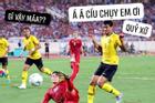 Cầu thủ Malaysia hóa meme của dân mạng sau điệu nhảy xòe cánh