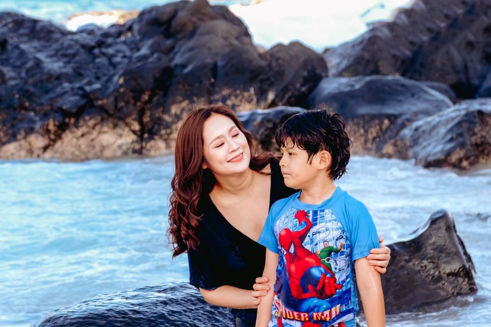 Quý tử 10 tuổi đã biết tương tư, Thanh Thúy lo lắng: Dại gái hệt như cha-1