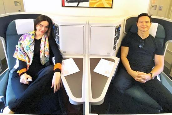 Kim Lý tháp tùng Hồ Ngọc Hà sang Mỹ sau nghi vấn rạn nứt tình cảm