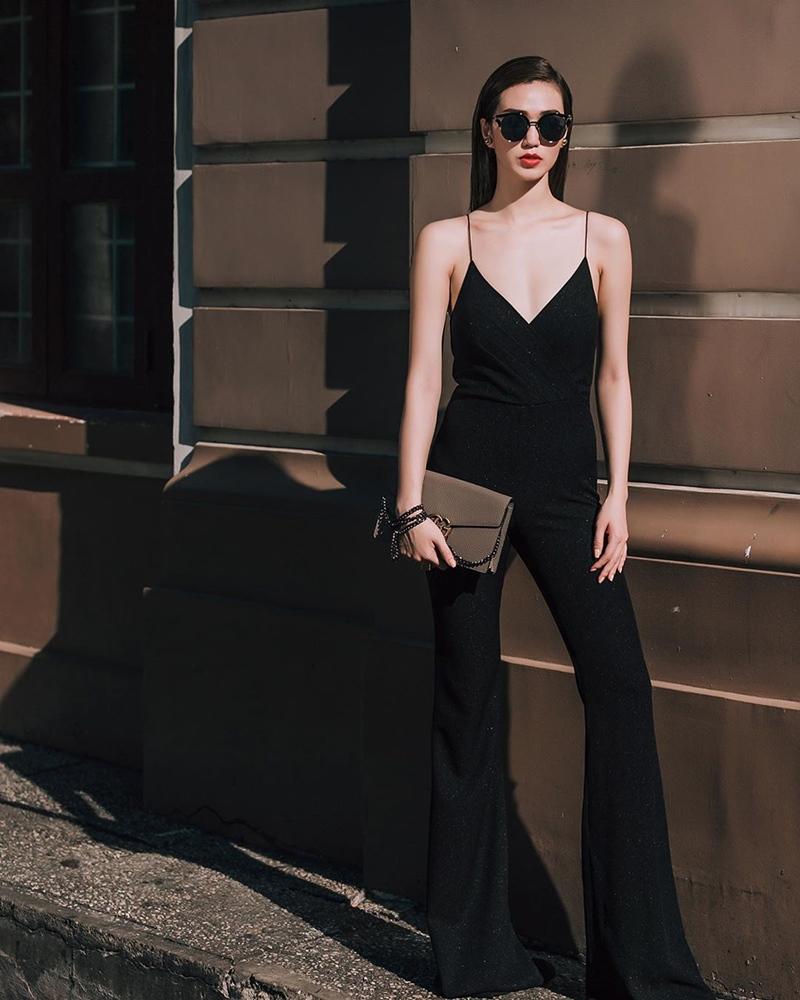 Chị chị em em Chi Pu - Thanh Hằng lên đồ đối lập: Em diện kimono - chị hơi hướng menswear-8