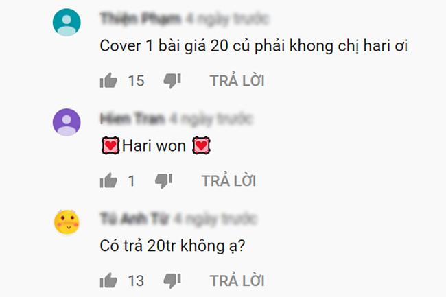 Hari Won bị nghi ngờ phải trả 20 triệu cho Hương Ly để thánh cover đồng ý hát lại bài mới mà vẫn bể kèo-5