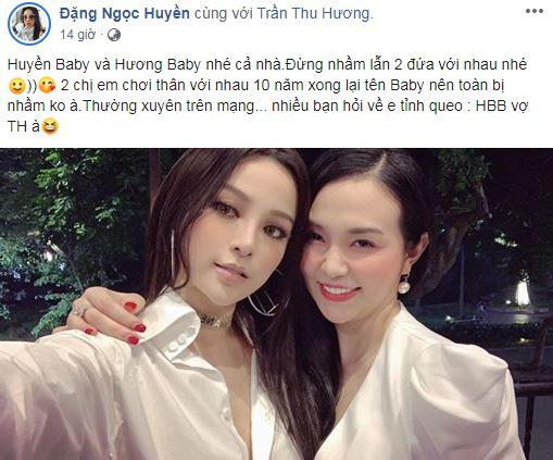 Thường xuyên bị nhầm là vợ Tuấn Hưng, Huyền Baby lên tiếng nhưng bất ngờ nhất là phản ứng của Hương Baby-2