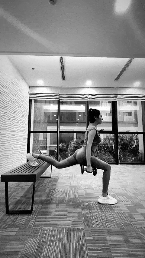 Chẳng ngán nâng tạ 20kg, đó là lý do giúp Bảo Anh sở hữu dáng đẹp tựa thần vệ nữ-6