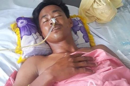 8X dùng xung điện bắt cá bị bắn thủng bụng