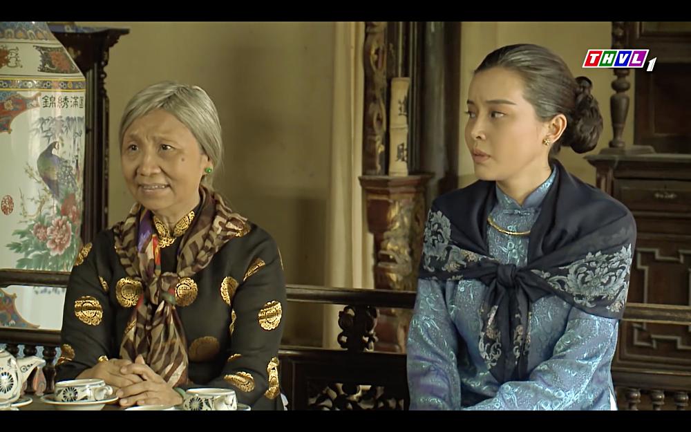 Cao Thái Hà vỗ mặt mẹ chồng chan chát trong tập 35 Tiếng sét trong mưa-6