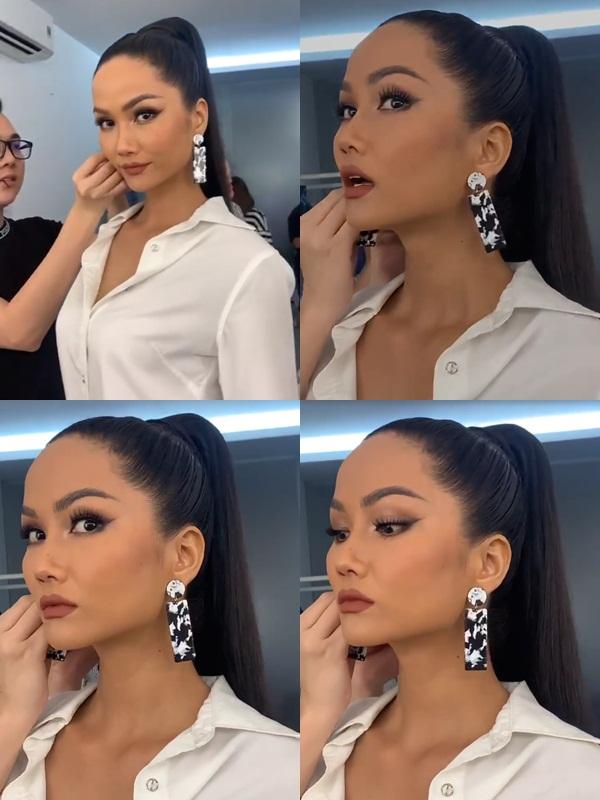 Bản tin Hoa hậu Hoàn vũ 12/10: HHen Niê tái xuất như nữ hoàng, khác hoàn toàn lúc lao động chân tay-3