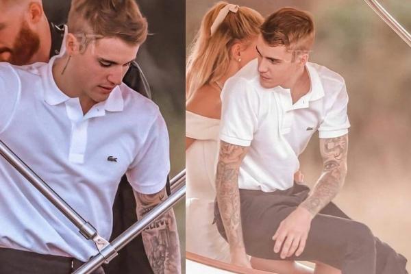 Hailey Bieber đi giày thể thao khiêu vũ cùng chồng trong lễ cưới-8