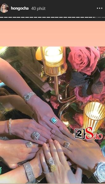 Đến sinh nhật người ta mà Hồ Ngọc Hà đeo kim cương áp đảo bạn bè gần xa-1