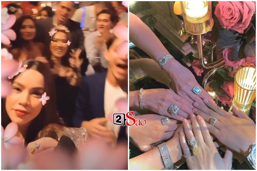 Đến sinh nhật người ta mà Hồ Ngọc Hà đeo kim cương áp đảo bạn bè gần xa-2