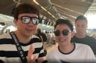 Trấn Thành biến tiếng Anh thành tiếng Thái cực đỉnh tại sân bay khiến đồng nghiệp tròn mắt