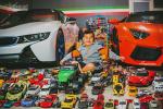 Cậu bé người Việt sở hữu 7.000 'siêu xe' gần tỷ đồng
